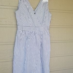 Banana Republic Striped Sleeveless dress